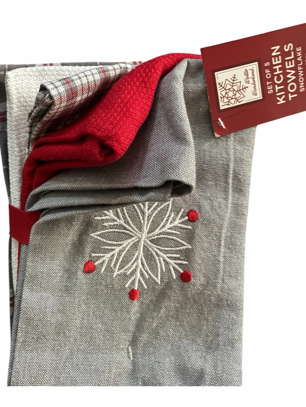 Winter Wonderland Kitchen Towel- Set of 5